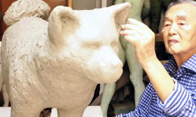 sculpture-hachiko-ando-chien-japon