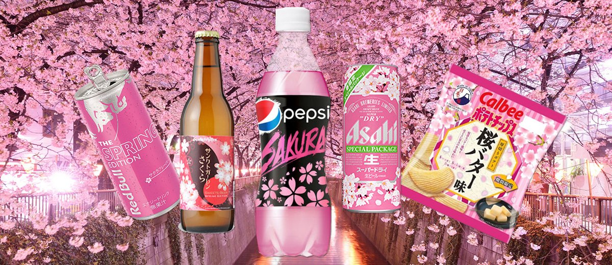 boissons-friandises-snacks-sakura-cerisier-hanami-Japon