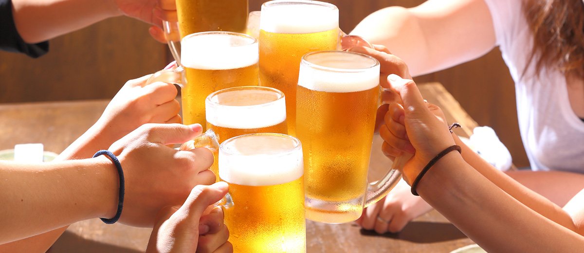 bieres-illimitées-Japon-bar-alcool-fukuoka-snck-umaibo